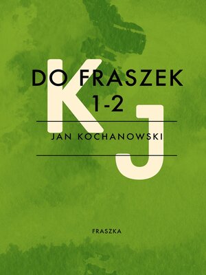 cover image of Do fraszek 1 i 2